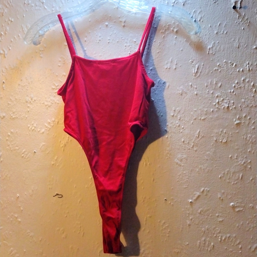 Fashion Nova, red, tank top, bodysuit - Picture 6 of 6